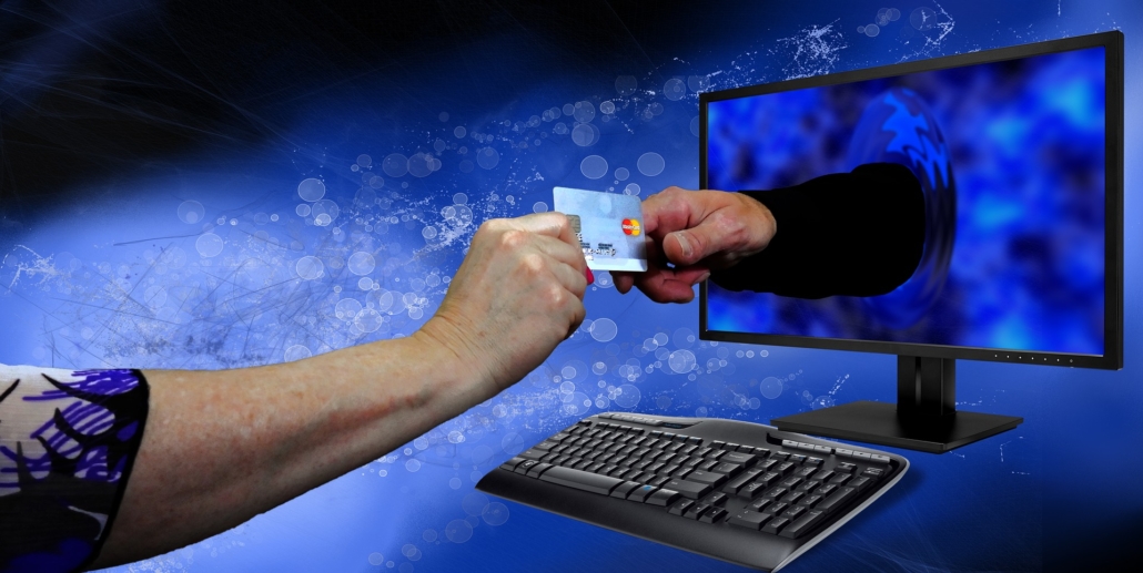 Onlineshopping mit Kreditkarte